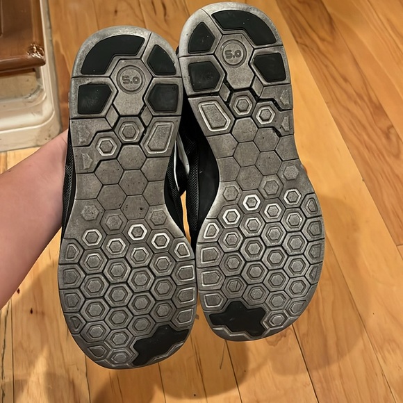 Nike free 5.0 black running shoes size us 5.5 youth, athletic shoes - Picture 5 of 10